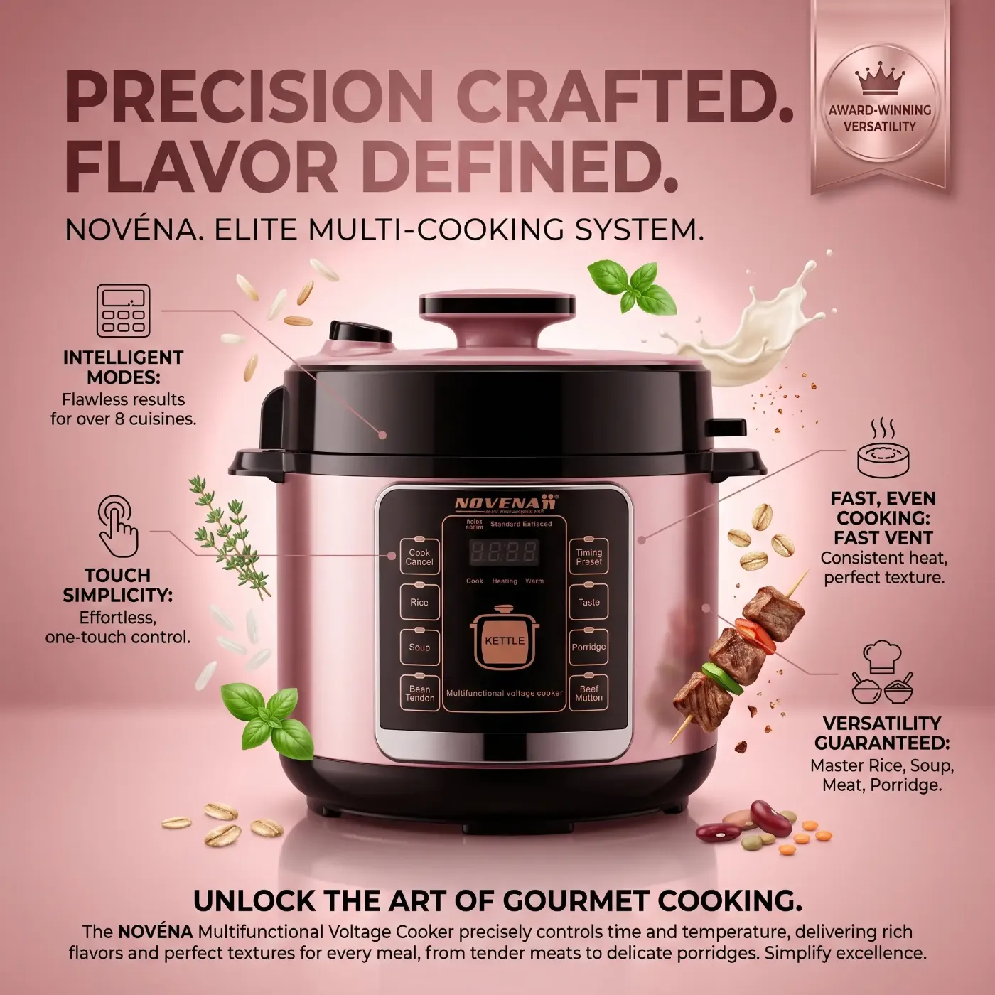 Novena Elite Multi Cooking System